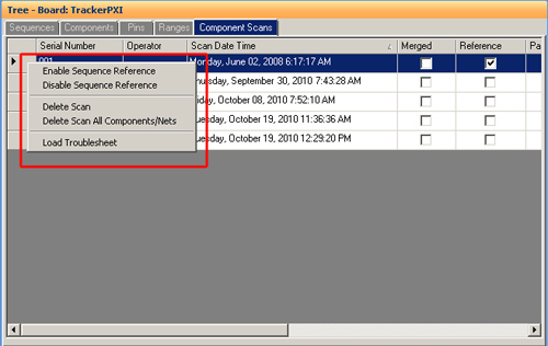 Set by location to reorder component probing